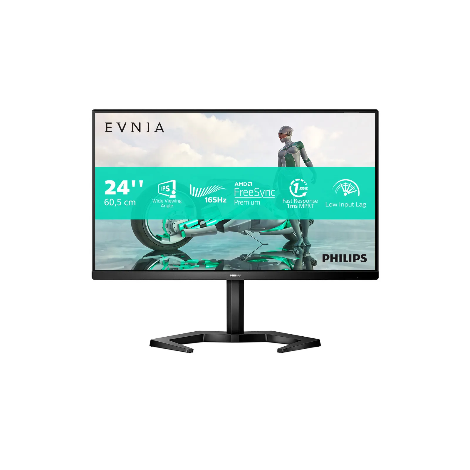 MON 23.8IPS 165HZ 1MS 2 HDMI DP PHILIPS 24M1N3200ZS/00 EVNIA - immagine prodotto