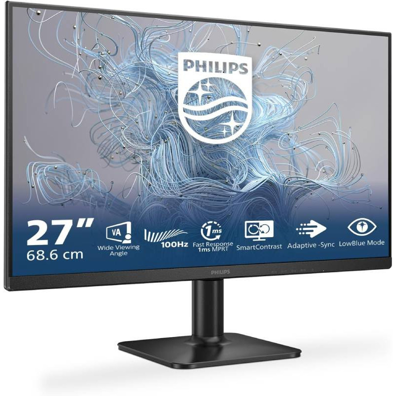Philips Monitor PC Serie 1000 68,6 cm (27") 1920x1080 Pixel Full HD LCD Nero mod. 27E2N1100L/00
