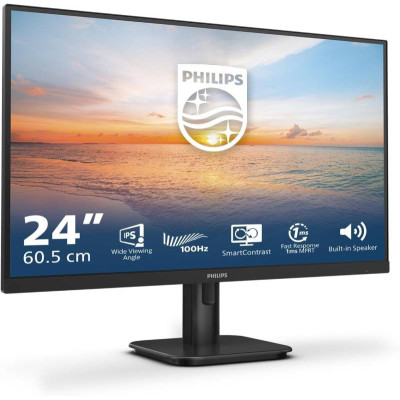 Philips Monitor 1000 Series LED display 60,5 cm (23.8") 1920x1080 Pixel Full HD LCD Black mod. 24E1N1200A/00 
