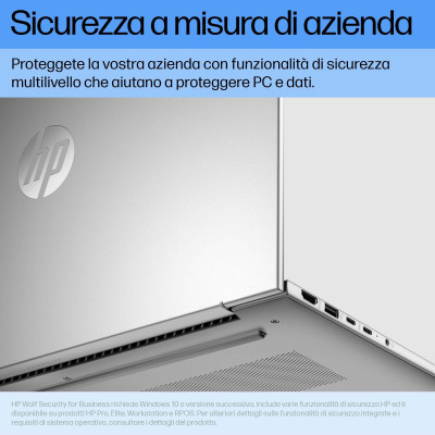 HP Notebook ProBook 460 G11 Intel Core Ultra 5 125U 40.6 cm (16") WUXGA 8 GB DDR5-SDRAM 256 GB SSD Wi-Fi 6E Win 11 Pro Silver
