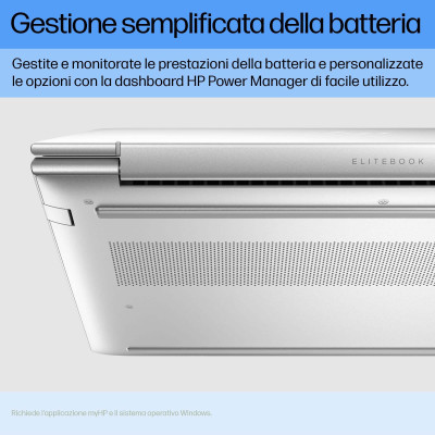 HP Notebook EliteBook 660 16 inch G11 512 GB SSD Wi-Fi 6E (802.11ax) Windows 11 Pro 3 years Warranty Silver