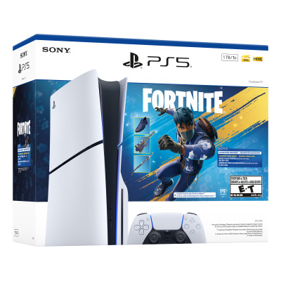 Sony PlayStation 5 Console Fortnite Flowering Chaos Bundle 1.02 TB Wi-Fi Black, White