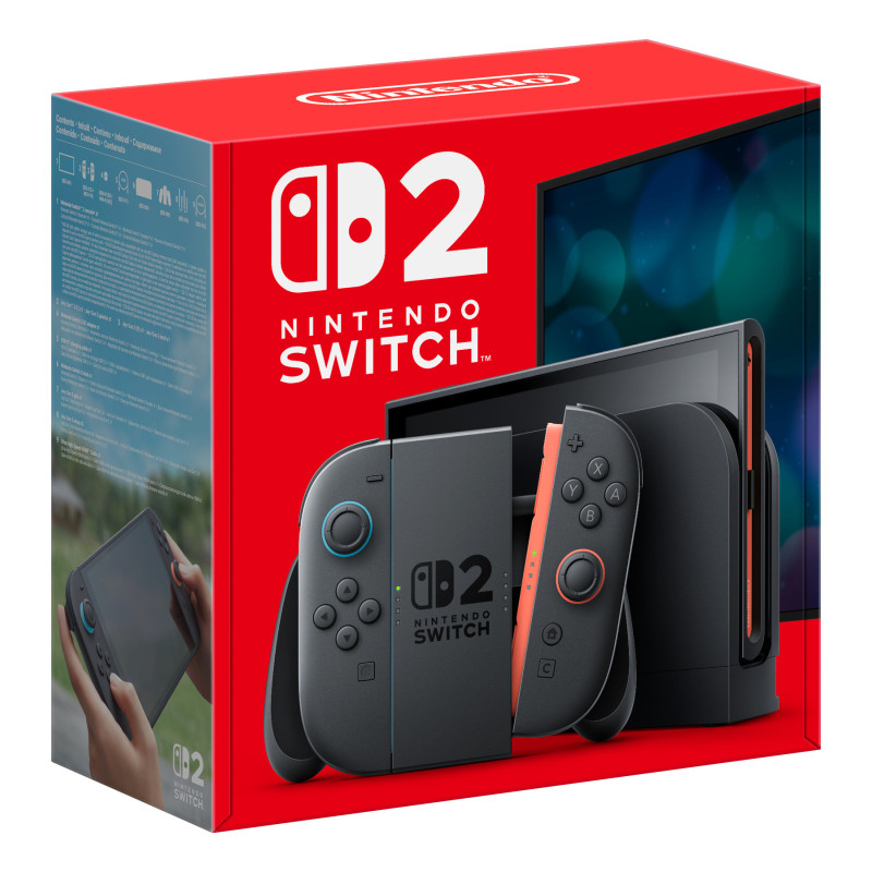Nintendo Switch 2 Handheld Game Console 20.1 cm (7.9") 256 GB Touch Screen Wi-Fi Black