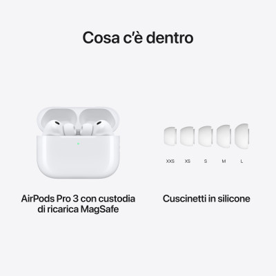 Apple AirPods Pro (3rd Gen) True Wireless Stereo (TWS) In-ear Bluetooth Earphones White
