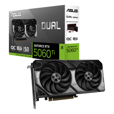 ASUS NVIDIA GeForce RTX 5060 Ti Dual RTX5060TI-O8G 8 GB GDDR7