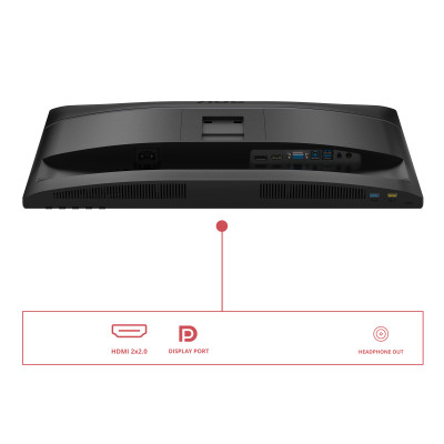 AOC Pc Monitor U34E2M 86,4 cm (34") 3440 x 1440 Pixel Wide Quad HD Nero