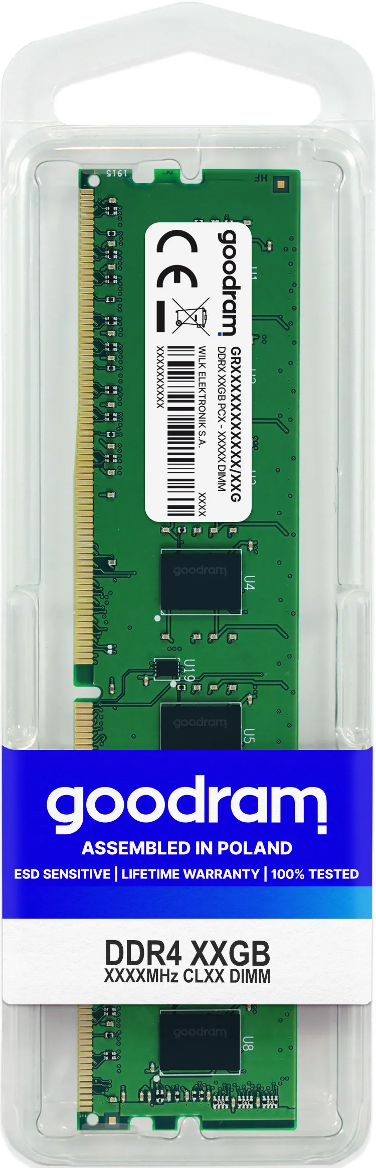 DDR4 8GB 3200 MHZ DIMM GOODRAM CL22 - immagine prodotto