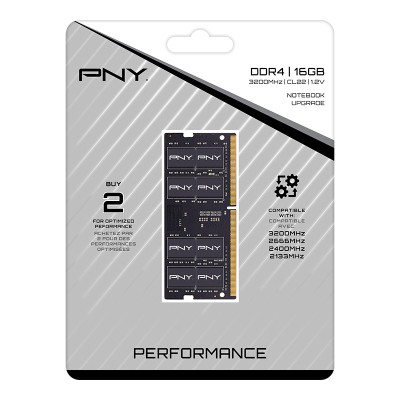 PNY Performance RAM SO-DImm 16 GB 1 x 16 GB DDR4 3200 MHz