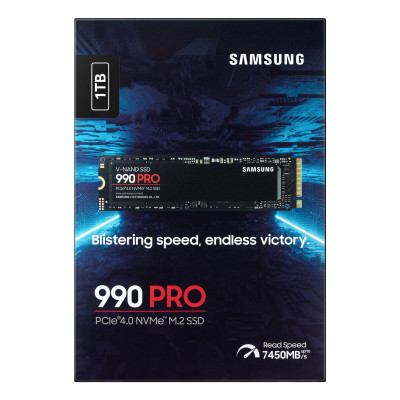 Samsung 990 PRO SSD M.2 1TB 2280 NVME PCIE 4.0 R/W 7450/6900 MB/S PS5 COM