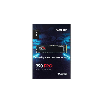 Samsung 990 PRO SSD M.2 2TB 2280 NVME PCIE 4.0 R/W 7450/6900 MB/S PS5 COM