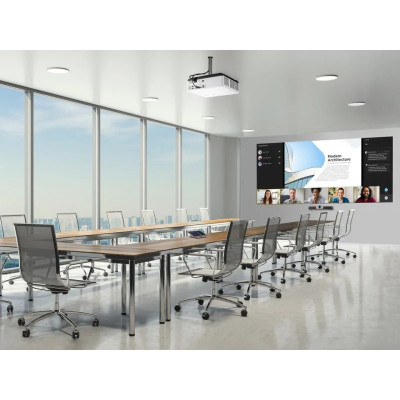 Viewsonic LSC601WU Video Projector, Standard Throw, 6000 ANSI Lumens, 3LCD, WUXGA (1920x1200), White