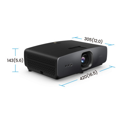 BenQ W2720i Standard Throw 2500 ANSI Lumen DLP UHD 4K (3840x2160) 3D-compatible Black Projector
