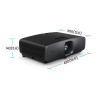 BenQ W2720i Standard Throw 2500 ANSI Lumen DLP UHD 4K (3840x2160) 3D-compatible Black Projector
