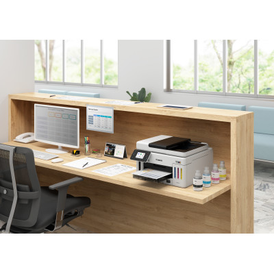 Canon MAXIFY GX 6150 A4 Megatank Inkjet Multifunction Printer 600 x 1200 DPI 24PPM Wi-Fi with 3 Year Canon Warranty