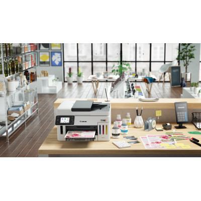 Canon MAXIFY GX 6150 A4 Megatank Inkjet Multifunction Printer 600 x 1200 DPI 24PPM Wi-Fi with 3 Year Canon Warranty