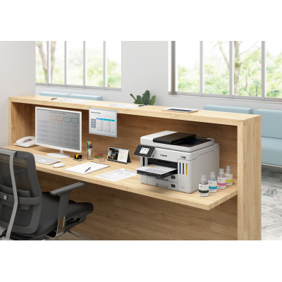 Canon MAXIFY GX 7150 A4 Megatank Inkjet Multifunction Printer 600 x 1200 DPI Wi-Fi LAN 24PPM with 3-Year Canon Warranty