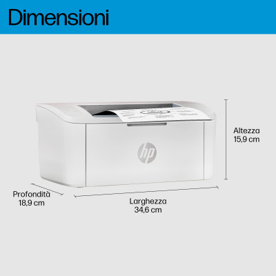 HP LaserJet M110w Black and White A4 Printer WIFI 22PPM 8000PG