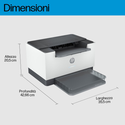 HP M209dw Stampante LaserJet B/N A4 WIFI LAN 29PPM F/R