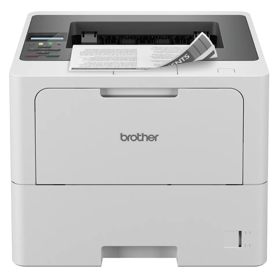 BROTHER STAMPANTE LASER A4 B/N, 50PPM, CASSETTO ALTA CAPACITA, FRONTE E RETRO AUTO, USB/WIFI - immagine prodotto