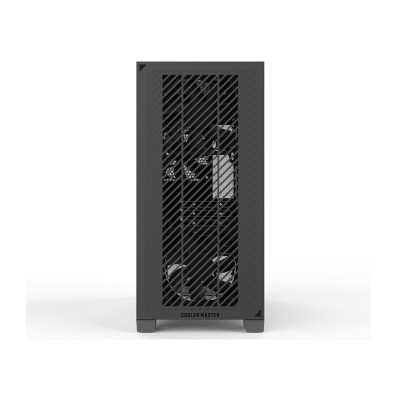 Cooler Master Elite 301 Lite Case Mini Tower Nero Steel Left Panel NO PSU USB A+C 3,5/2,5 MATX MITX