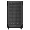 Noua Vision Fobia LK100 Case Mid Tower Micro ATX Senza Alimentatore PSU con Vetro Temperato Colore Nero