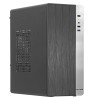 Nuwo Quartz Q100 Mini Tower Micro ATX and Mini ITX Case Without Power Supply PSU Spcc 0.6mm 2xsb3 Color Black