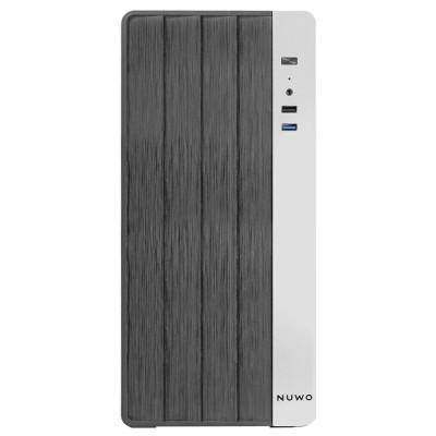 Nuwo Quartz Q100 Mini Tower Micro ATX and Mini ITX Case Without Power Supply PSU Spcc 0.6mm 2xsb3 Color Black