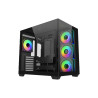 Cooler Master ELITE 681BK Case Miditower Senza Alimentatore PSU con Pannello Laterale in Vetro Temperato (ATX, mATX, mITX) Nero