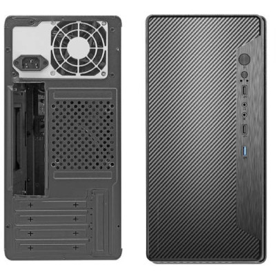 Nuwo Opal ZK550 Case Mini-Tower Senza Alimentatore PSU mATX/Mini-ITX 0,6 mm SPCC 2×USB3.0 Colore Nero