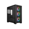 Cooler Master Elite 301 Case Mini Tower Senza Alimentatore PSU USB A+C 3,5/2,5 RGB GLASS MATX MITX Nero