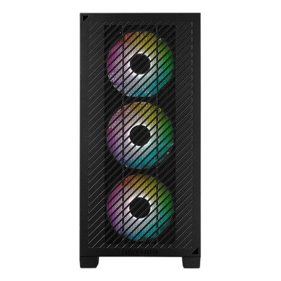 Cooler Master Elite 301 Case Mini Tower Senza Alimentatore PSU USB A+C 3,5/2,5 RGB GLASS MATX MITX Nero