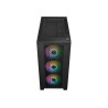 Cooler Master Elite 301 Case Mini Tower Senza Alimentatore PSU USB A+C 3,5/2,5 RGB GLASS MATX MITX Nero