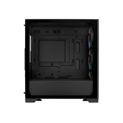 Cooler Master Elite 301 Case Mini Tower Senza Alimentatore PSU USB A+C 3,5/2,5 RGB GLASS MATX MITX Nero