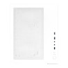 Noua Vision Mini ZH100 Case Mid Tower Micro ATX Senza Alimentatore PSU con Vetro Temperato Colore Bianco