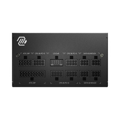 MSI MAG A750GL PCIE5 Computer Power Supply PSU 750 W 20+4 pin ATX ATX Black 80+ GD FULLY MODULAR GOLD 306-7ZP8B11-CE0