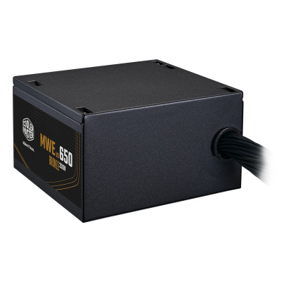 Cooler Master MWE Bronze 80+ Computer Power Supply PSU 650 W V3 230V 24-pin ATX NO MODULAR 120MM MWE Black