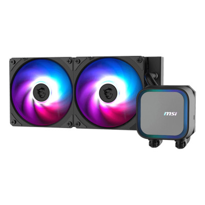 MSI MAG Coreliquid A13 240 Motherboard Liquid Cooler, 12cm SKT LGA 1700/1851/AM5/AM4 Processor Black 1pc