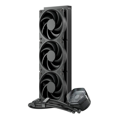 Cooler Master MasterLiquid ATMOS Stealth Series 12cm Liquid Processor Cooling Kit for LGA 1150-1851 AMD AM4-AM5 Processors