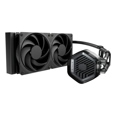 Cooler Master MasterLiquid ATMOS 240 Stealth Series 12cm Liquid Processor Cooling Kit for LGA 1150-1851 AMD Processors
