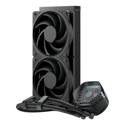 Cooler Master MasterLiquid ATMOS 240 Stealth Series 12cm Liquid Processor Cooling Kit for LGA 1150-1851 AMD Processors
