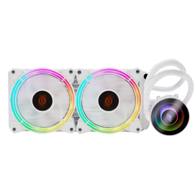 NOUA Siberus TR241WH T Rainbow Liquid Heatsink RGB 200W CPU Intel AMD Am4 2xFan 120mm PWM Argb SK1200/2066 AM2-FM2+