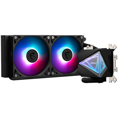 MSI MAG Coreliquid I240 Computer Liquid Cooler 12 cm SKT 11501851 AM4AM5 ARGB Black 1 pc