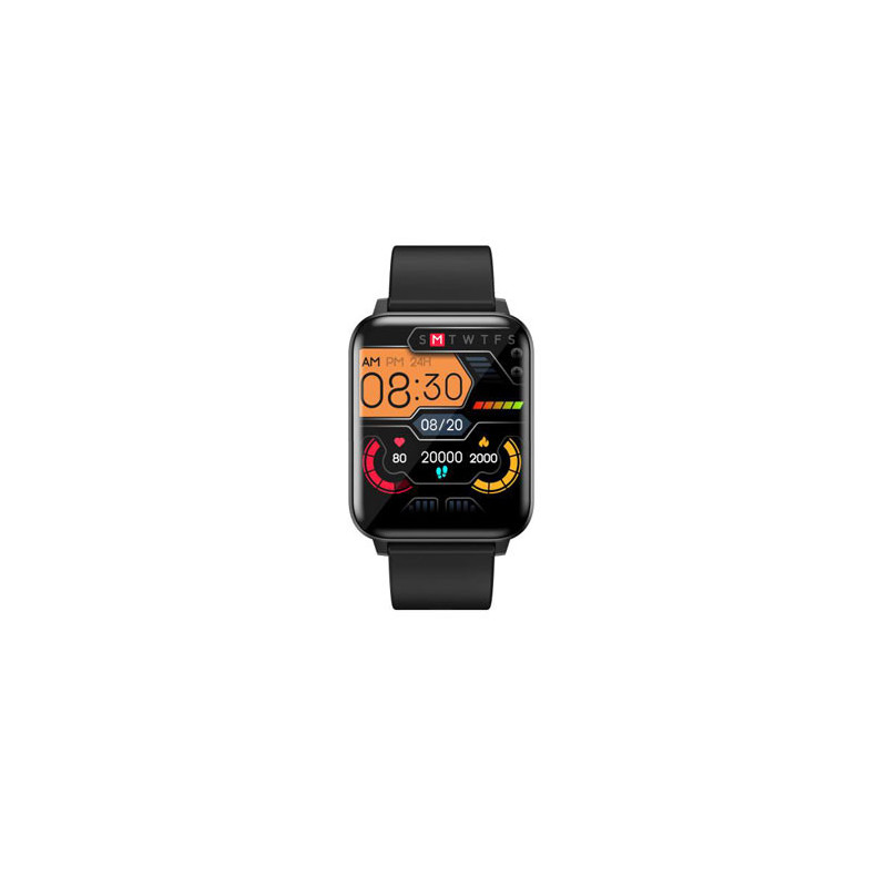 Lenovo E1-Pro Max Smartwatch 1.69" Touch Android/IOS IP68 2.5D Oximeter Color Black