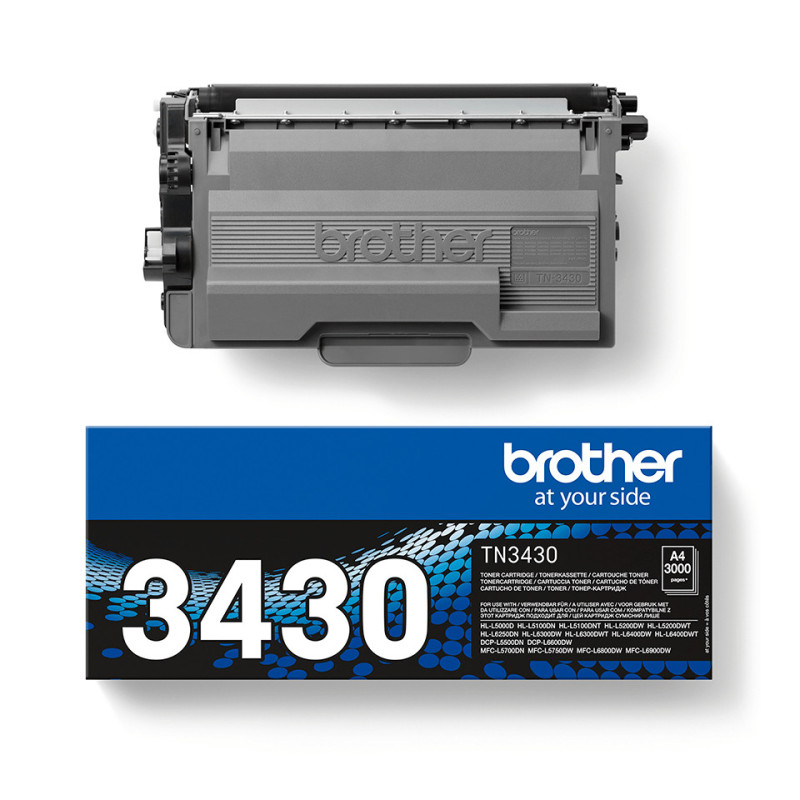 Brother TN3430 Toner Black 3,000 Pages