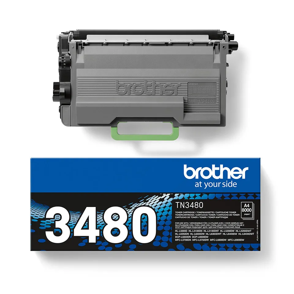 TONER BROTHER TN3480 NERO PER HL L5000D 8.000PG - immagine prodotto