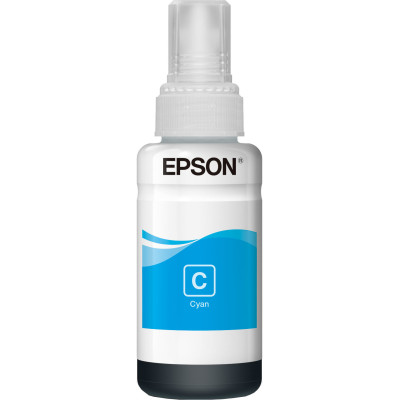 Epson 664 C13T664240 EcoTank 70ml Cyan Ink Bottle 70 ml 7,500 Pages