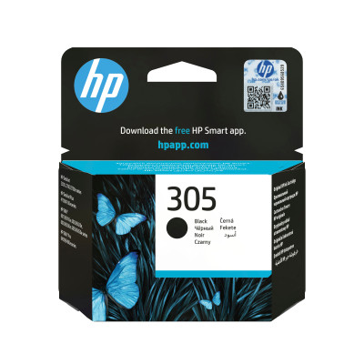 HP 305 3YM61AE Original Black Ink Cartridge 120 Pages