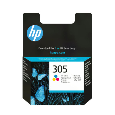 HP 305 3YM60AE Original Tri-Color Ink Cartridge CMY 100 Pages