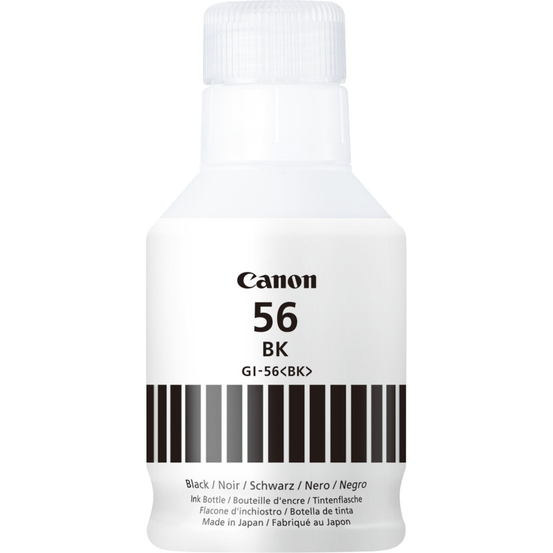 Canon GI-56BK Black Ink Bottle 170 ml 6000 Pages
