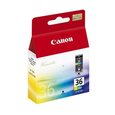 Canon CLI-36 Original Ink Cartridge Cyan Magenta Yellow CMY 12 ml 249 Pages